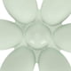 thumbnail image 4 of Cat Bowls FoodGrade Flower Petals Shaped 6 Grids Pet Feeding Bowl for Food and Water(Green ), 4 of 4