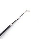 thumbnail image 2 of Gato Teaser Wands interactivo divertido caña de pescar Wand Stick juguete de entrenamiento (negro), 2 of 6