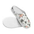 thumbnail image 3 of Kdxio Vintage Palm Trees Women's Men's Slippers Plush Slip-On House Slipper for Winter Indoor Soft Cushion Non-slip Fluffy Slides Slippers-35/36, 3 of 7
