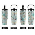 thumbnail image 5 of Christmas Ballet Nutcracker Prince Fairy Mouse Green 30 oz Stainless Steel Tumbler with Handle， Insulated Travel Coffee Mugs Cup Gifts for Men Women Kids, 5 of 8