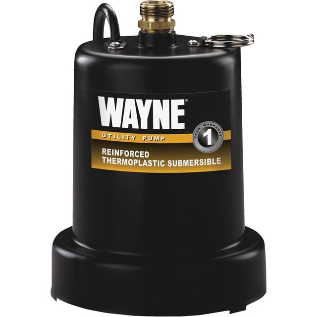 Bomba de agua Wayne TSC130 1/4 hp 8 m Lift 1050 GPH