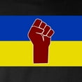 thumbnail image 3 of CafePress - Ukrainian Flag With Fist Long Sleeve T Shirt - Long Sleeve Dark T-Shirt, 3 of 4