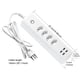 thumbnail image 5 of Ounissouiy Toma de corriente de oficina en casa con puertos USB 2400W 10A aplicación remota Control WiFi toma de corriente de carga rápida Accesorios para electrodomésticos, 5 of 6