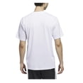 thumbnail image 2 of adidas Men's Short Sleeve Graphic Tee Shirt (US, Alpha, X-Large, Regular, Regular, White), 2 of 2