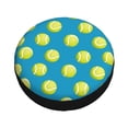 thumbnail image 2 of Kdxio Spare Tire Cover for RV Trailer, Waterproof Wheel Cover,Camper Spare Tire Cover Fit for Rv SUV Truck Travel Trailer 15 inch-Ball Tennis, 2 of 8