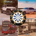 thumbnail image 6 of DAMAI 2026 New Anti-skid Chains, Universal Anti-Skid Snow Tire Chains, Portable Emergency Traction Cables for Cars SUVs Trucks, Reusable Winter Safety Chains for Snow Ice Mud, 6 of 9