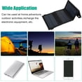 thumbnail image 5 of USB 80W Solar Charger, Foldable Portable Solar Phone Charger, Solar Panel for Phones, Laptop, Black, 5 of 8