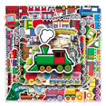 thumbnail image 5 of Stickers de tren DIYYILIF 100 piezas impermeables de vinilo, 5 of 5