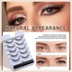 thumbnail image 5 of Kit de pestañas postizas BS-MALL Style02 Wispy de aspecto natural, 5 of 6