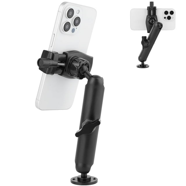 Soporte de pared para teléfono Mippko para camión, coche, barco, pared o escritorio