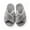 Gray, variant on Womens Slippers,Crisscross Fuzzy Slip on Soft Warm Open Toe Cozy House Slippers Gray 5.5-6
