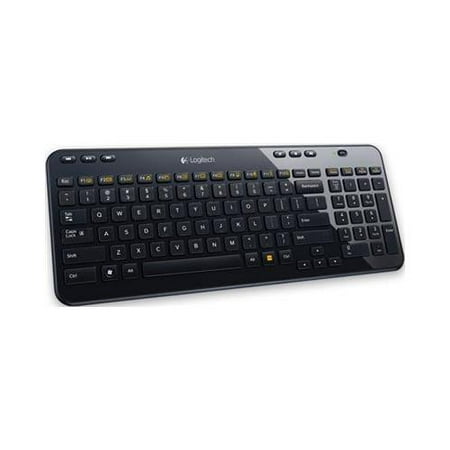 Logitech 920-004088 K360 Glossy Black USB RF Wireless Keyboard