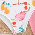 thumbnail image 6 of Shadoumai One Piece Swimsuit for Girls 14-16 Front Criss Cross Tankini Sets Quick Dry & Stretchy Contrasting Trim Bathing Suit Modest Swimwear with Chest Pad, 6 of 8