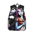 thumbnail image 1 of Goofa The Nightmare Before Christmas Pattern Casual Backpack – School Backpack Lightweight & Ergonomic Design, Water-Resistant, Spacious & Comfortable, Travel, 1 of 6