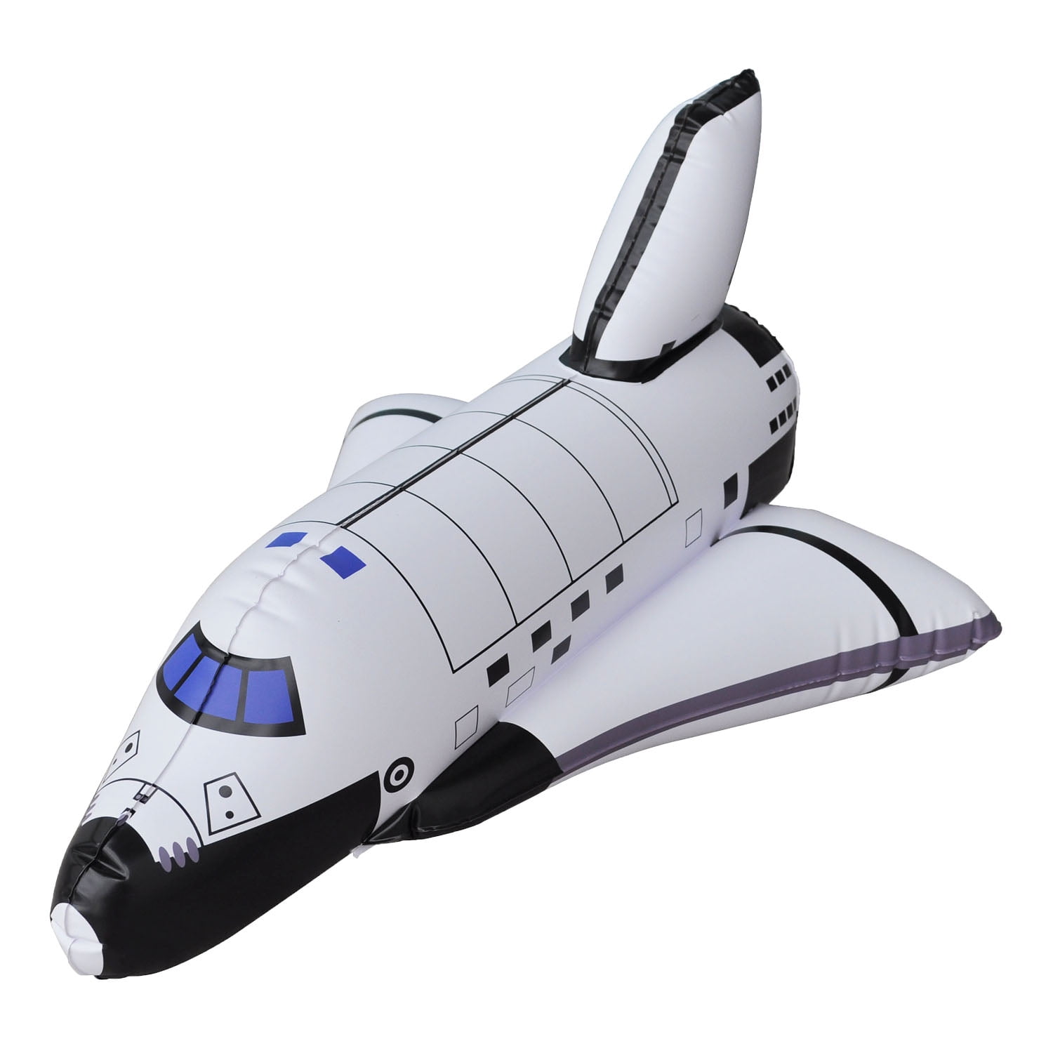 Retro Spaceship Toy Rocket Ship Sci-fi Fantasy Black Bangle Glass Charm Bracelet 