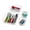 Clear/Light Grey, variant on madesmart 4-Piece Clear Bin Pack, Clear Soft Grip Collection, Soft-grip Lining, Non-slip Feet, BPA-free, Clear/Grey