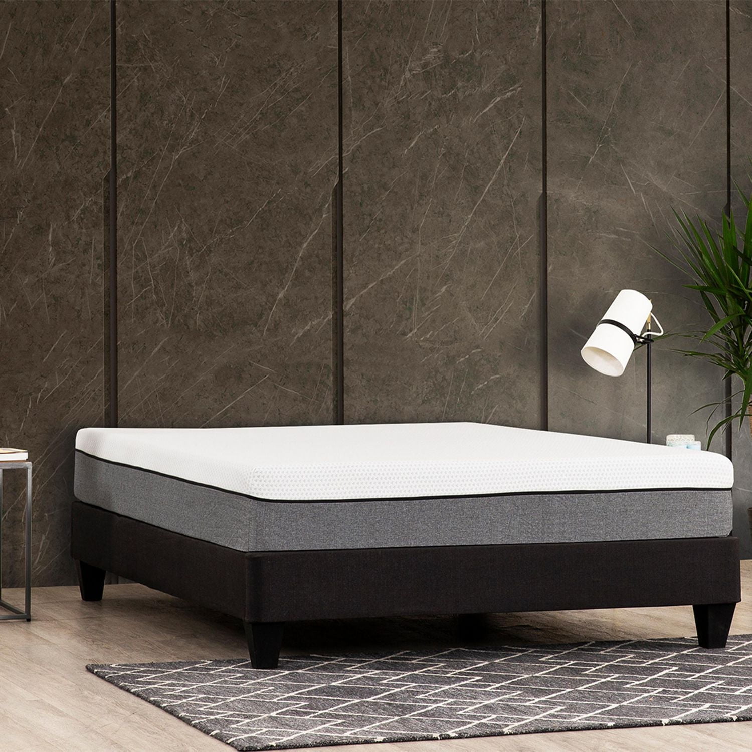 Matelas Lunar Rest de 10 pouces en mousse de gel