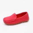 thumbnail image 1 of Zapatos para niños, primavera y otoño, estilo coreano, sin cordones, zapatos de guisantes de colores caramelo, zapatos de bebé, suela de tendón de res, zapatos para niños y niñas, 1 of 6