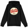 thumbnail image 4 of Dr Pepper Bottle Cap Men's Black Sweatshirt-Small, 4 of 7