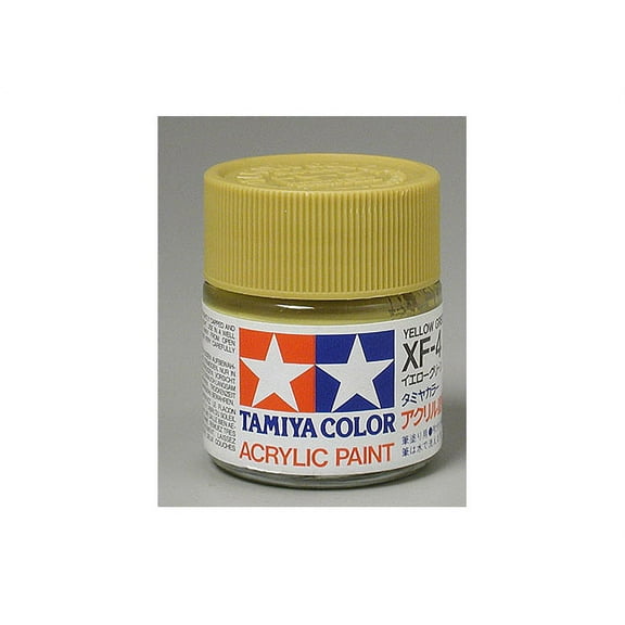 Tamiya 81304 Acrylic XF4 Yellow Green 3/4 oz TAM81304