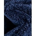 thumbnail image 4 of Unique Loom Solo Collection Area Rug - Calabasas (7' 11" x 10' Oval Navy Blue), 4 of 7