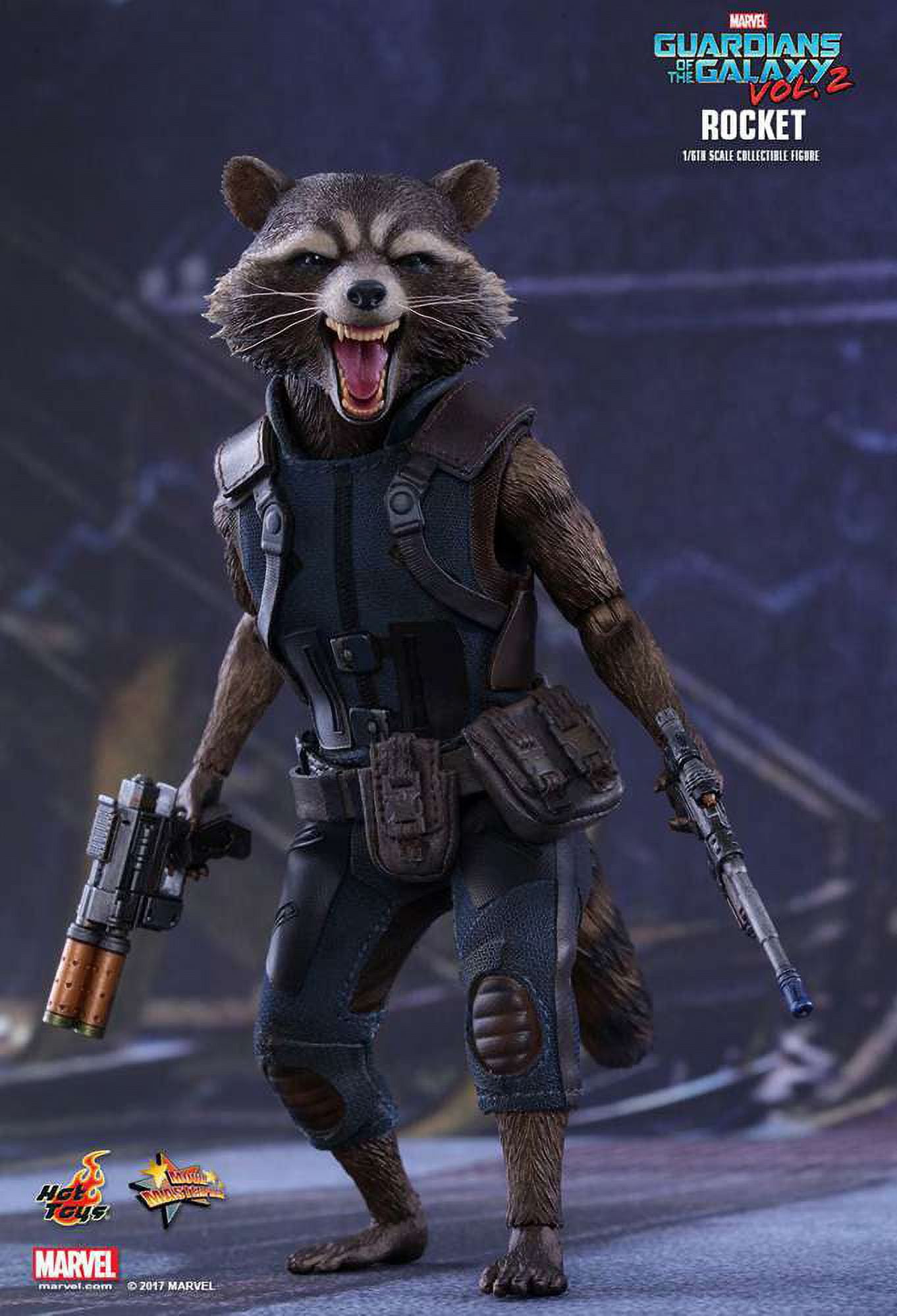 Hot Toys Marvel Movie Masterpiece Rocket Collectible Action Figures