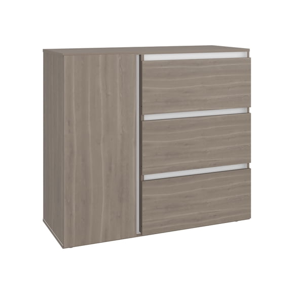 Organizador Niza Bardolino y Blanco Virtual Muebles