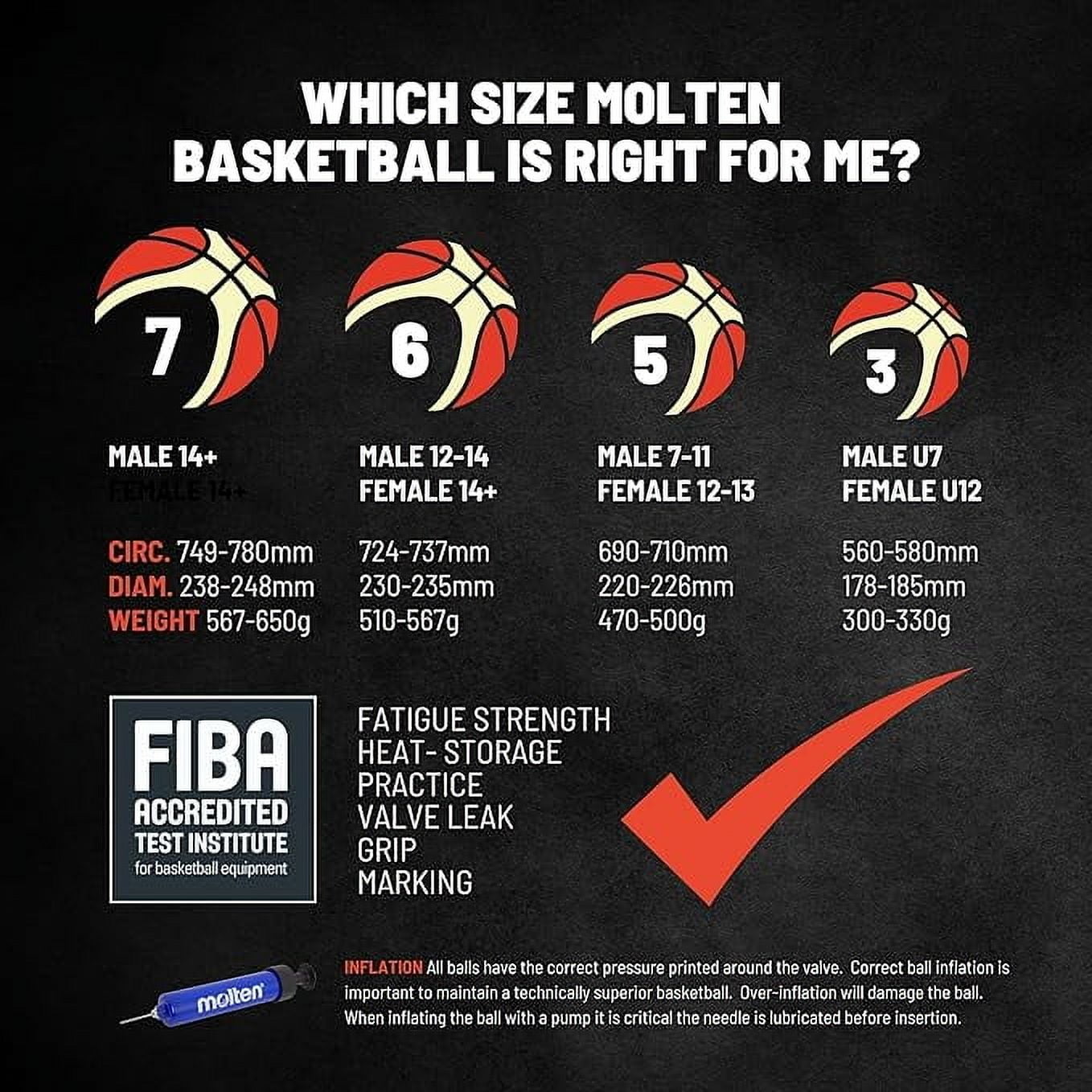 Molten Rubber Basketball #6