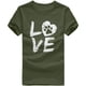 thumbnail image 2 of Pntutb Camiseta unisex Patrón estampado Casual Moda Color sólido Camisetas de manga corta Pntutb Pntutb-2498, 2 of 8