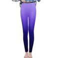 thumbnail image 1 of Gibobby Ropa interior térmica de algodón para mujer Braga Bottoms Elástico Cintura alta Patrón retro Impreso Forro polar Capris Termal Longitud total Leggings de invierno (Morado, M), 1 of 5
