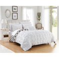 thumbnail image 1 of Chic Home DS4139-US Casiopea White Très Grand Ensemble de Couette 4 Pièces, 1 of 1