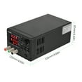 thumbnail image 3 of Yeacher DH-3206 32V 6A Tension Stabilisée Source Mini Alimentation Régulée 4 Chiffres Numérique Stabilisée Alimentation en Tension avec Mémoire et Fonction de Synchronisation OVP Protection de Sécurité OCP, 3 of 8