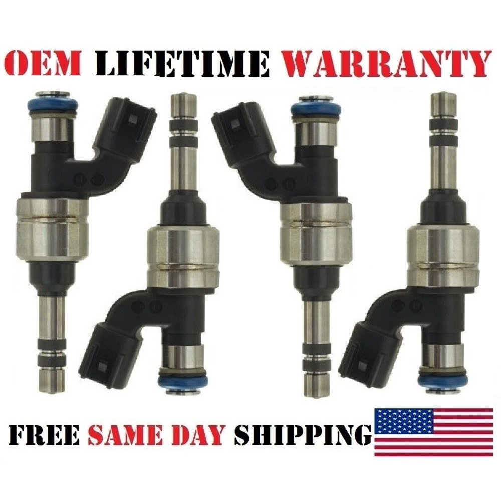 x4 OEM Fuel Injectors For 2013-2014 Chevrolet Malibu 2.4L I4 [ACDelco ...