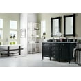 thumbnail image 3 of James Martin Vanities 650-V60D-2BLK Brittany 60" Free Standing Double Basin Vanity Set, 3 of 5