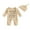 Apricot-Grandpa, variant on Cjfdfy Baby Boy Girl Newborn Hospital Going Home Outfit Hand Picked for Earth By My Great Grandma Grandpa Letters Romper Long Sleeve Ribbed Jumpsuit Hat Spring Fall Winter Clothes