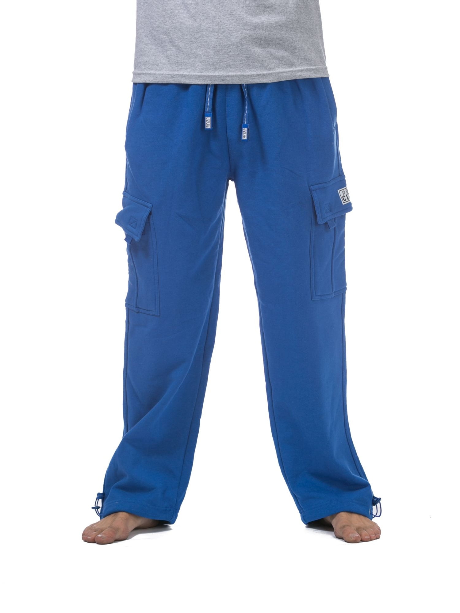 pro club fleece cargo pants