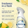 thumbnail image 2 of Febreze Air Freshener Spray, Odor-Fighting Room Spray, Lemon, Kitchen Odor Fighter, 8.8oz, 2 of 11