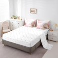 thumbnail image 3 of YST Pink Marble 7-Piece Bedding Set, Watercolor Painting King Size Comforter Set, Modern Abstract Artwork, 3 of 4