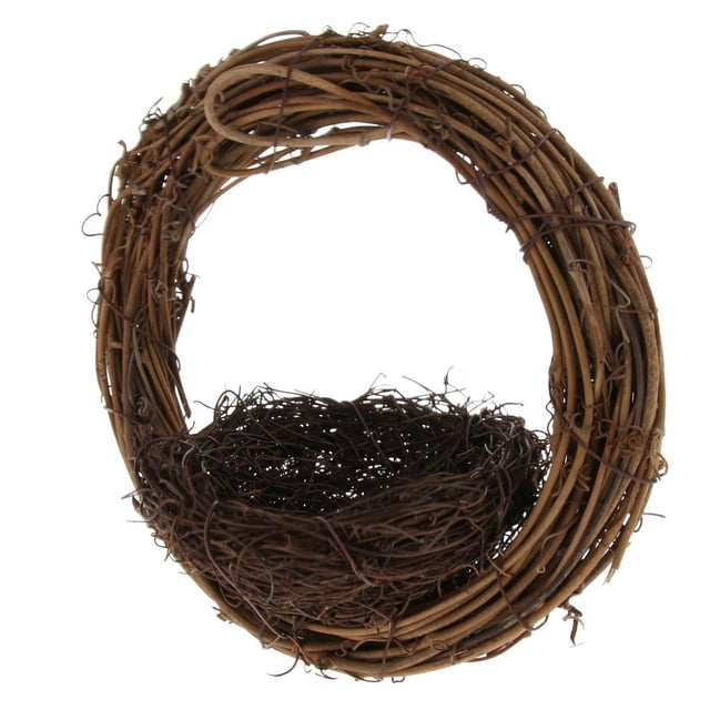 lionlar Handmade Rattan Bird Breeding Nest Bed Parrot Cage Hatching Nesting Box Birdcage S