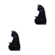 thumbnail image 4 of Cateissary Estante de negro de moda para exhibición y almacenamiento con estilo, estante de almacenamiento, elementos esenciales para Type2 NO2, 4 of 6