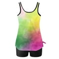 thumbnail image 4 of Wiyuqeen Womens Swimsuits Tankini Swim Tanks Tops with Boyshorts Tie Dye Print Bathing Suits Swimwear 2 Piece Summer Swim Suits, 4 of 5