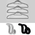thumbnail image 3 of Closet Hanger Connector Hooks Cascading Hanger Extender Clips, 3 of 9