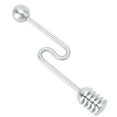 thumbnail image 2 of 304 Household Stainless Steel Dessert Honey Spoon Stirrer Mixing Stick Kitchen Cooking Tools, 2 of 7