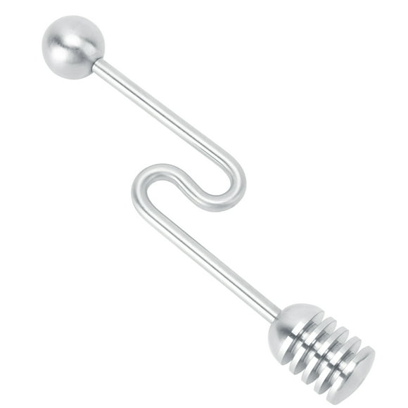 Honey Spoon,Household 304 Stainless Steel Honey Stick Honey Stirring Stick Top-Notch Performance