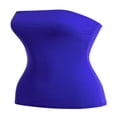thumbnail image 1 of CHUANK Haut Bandeau Long Tube Basique Uni Extensible en Coton pour Femmes, Lot de 2, 1 of 5