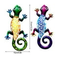 thumbnail image 3 of Monstrate Gecko de Metal para decoración de pared, decoración colgante para el hogar, escultura colgante para balcón, árbol grande, adornos Decoración, 3 of 6