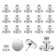 thumbnail image 1 of 16 Pcs Replacement Button Pins for Jeans, No Sew and No Tools Instant Jean Button Pins for Pants, Reusable and Adjustable, 1 of 5