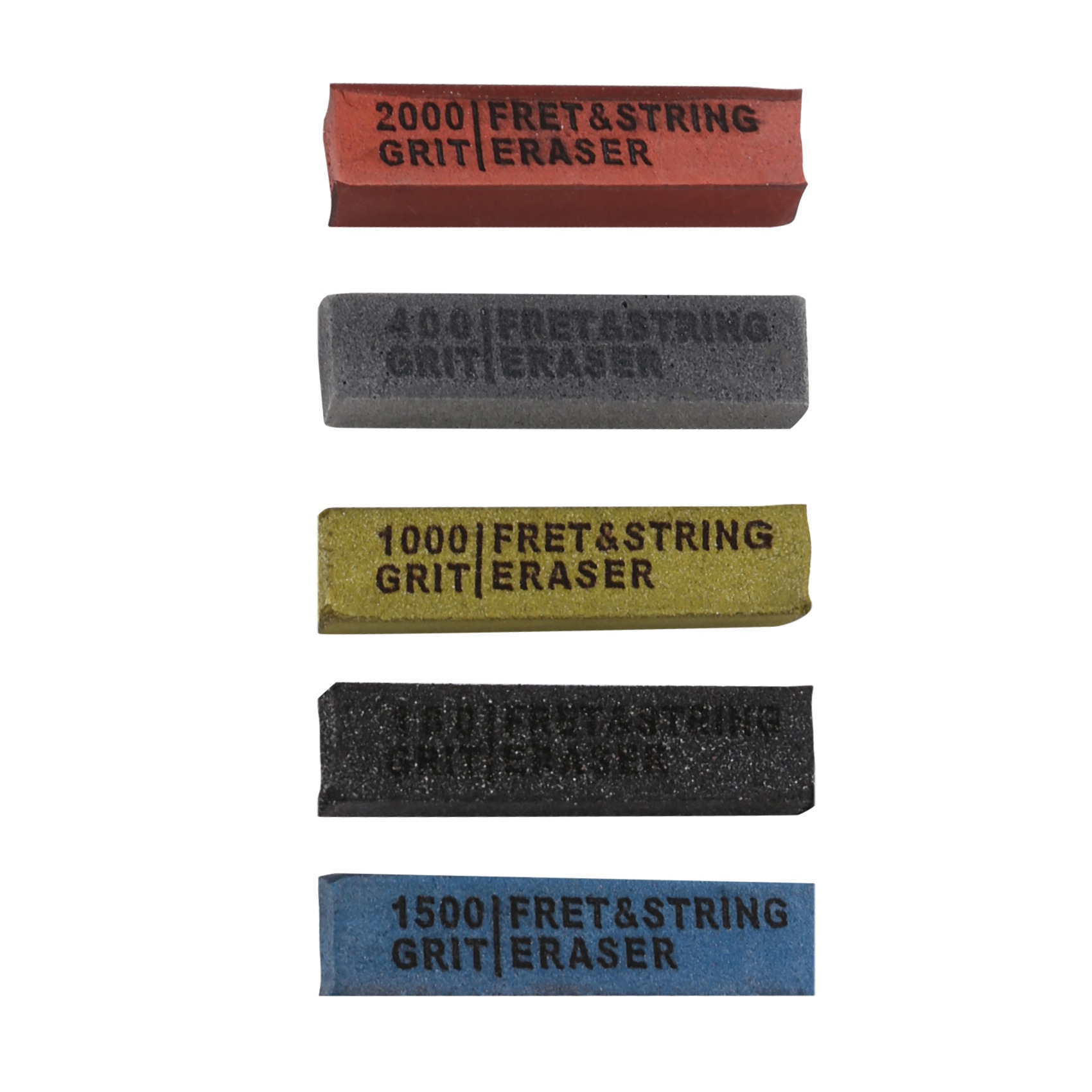 Fret Erasers Kit for Guitar Fret Cleaner Frets Polish Tools Guitar File