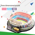 thumbnail image 4 of Rompecabezas 3D de campo de fútbol para adultos y niños, modelo de construcción 3D de bricolaje, decoración de dormitorio y oficina, 105 piezas, estadio Emirates, 4 of 10