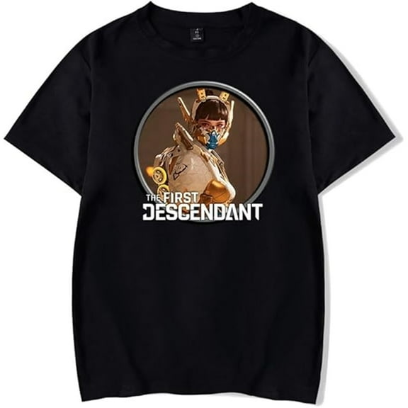 The First Descendant Merch T-shirt Trendy Casual Short-sleeved Unisex Harajuku Clothing